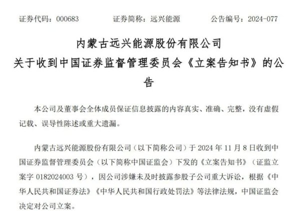 股票配资平台靠谱的有哪些 证监会出手, 立案!