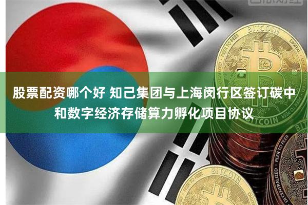 股票配资哪个好 知己集团与上海闵行区签订碳中和数字经济存储算力孵化项目协议